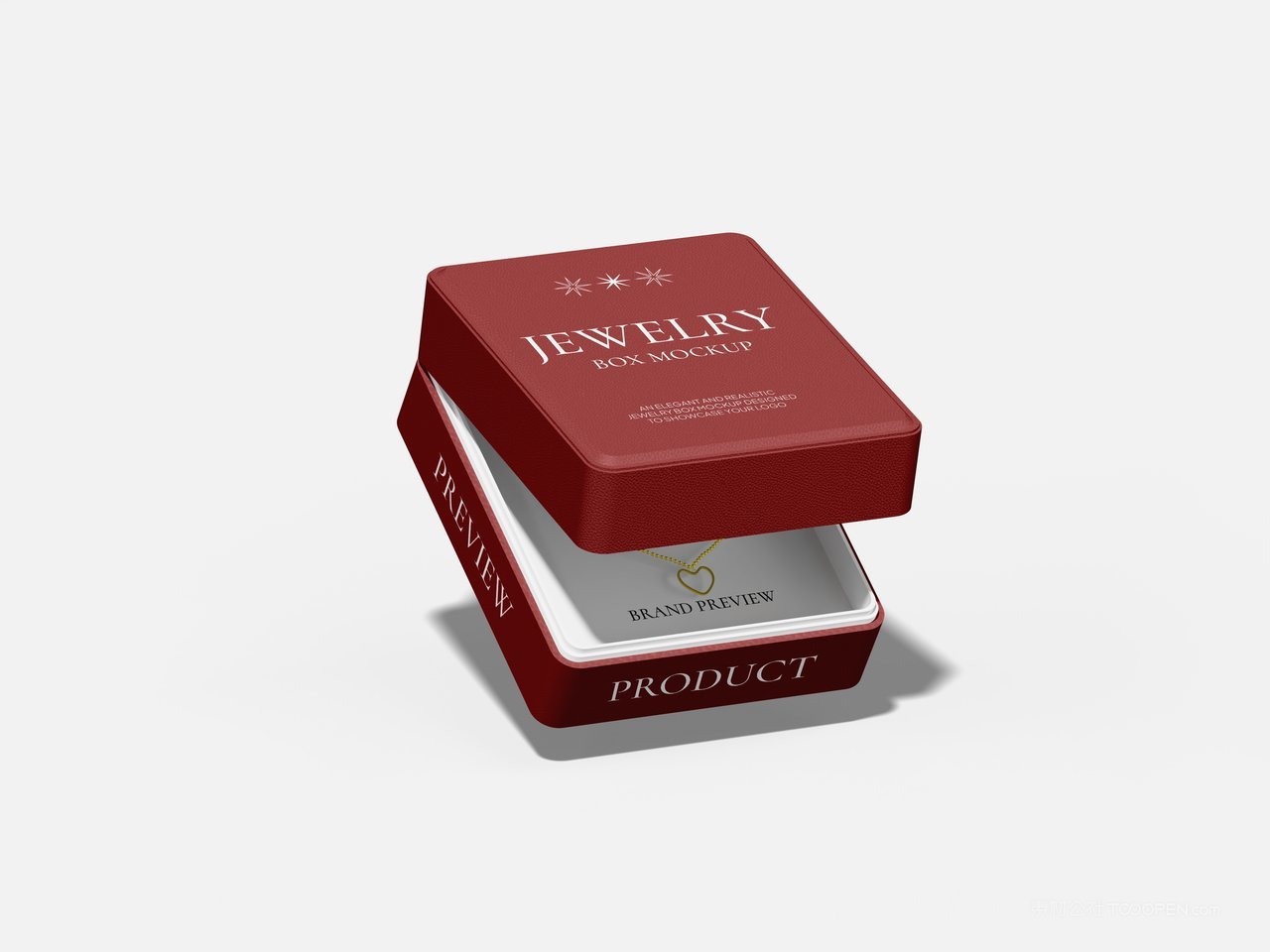 戒指珠宝盒样机