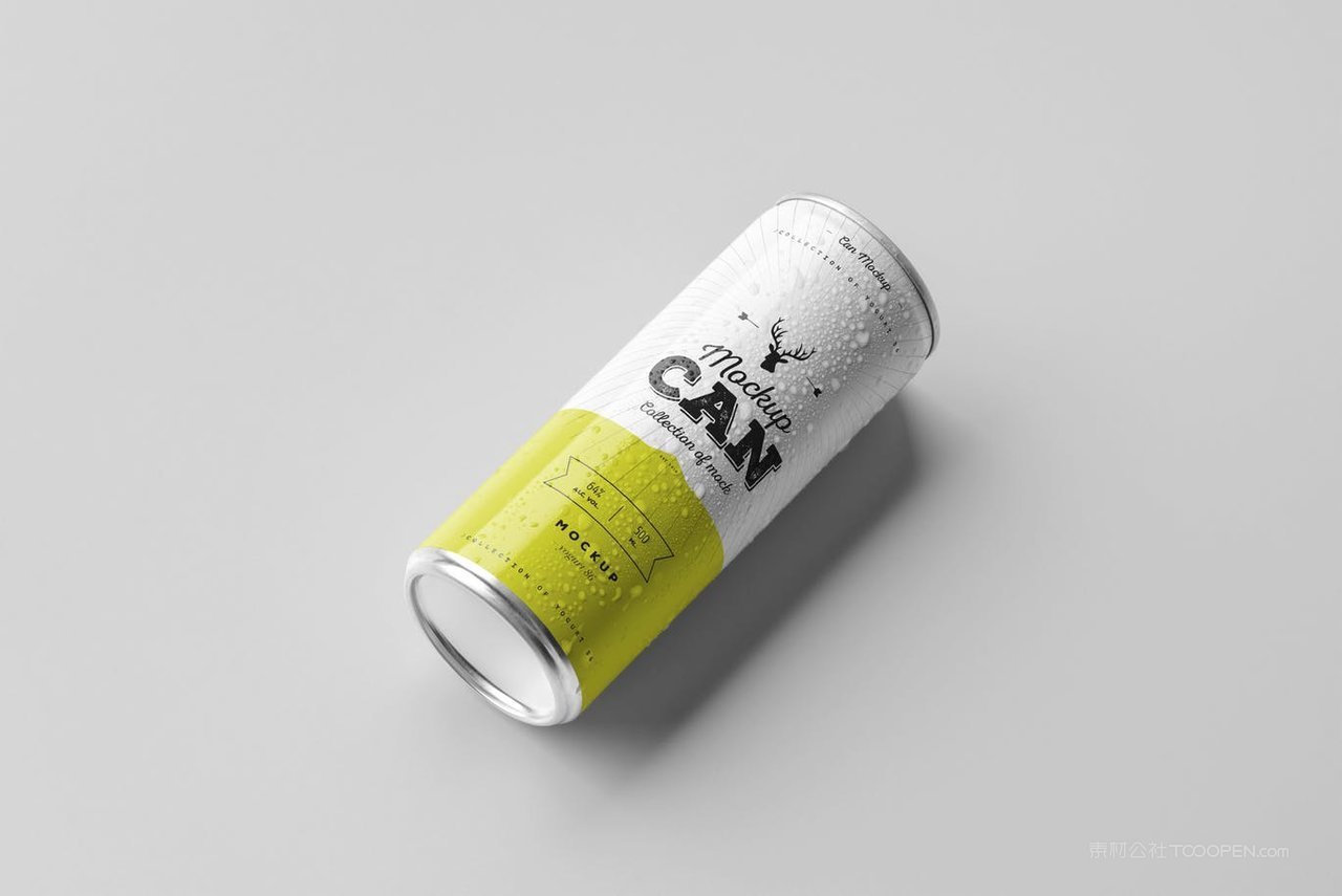 可乐易拉罐样机