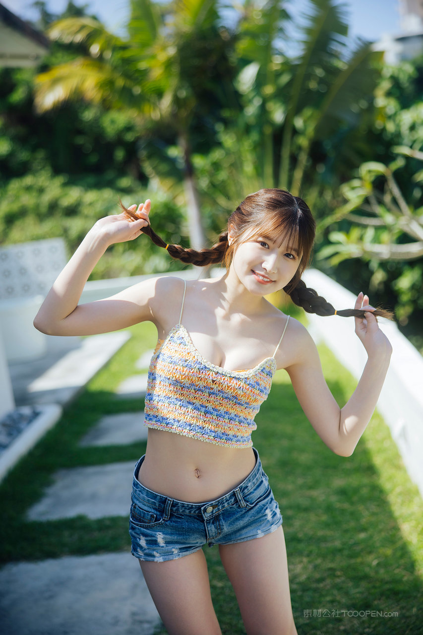 中国清纯牛仔裤美女图片