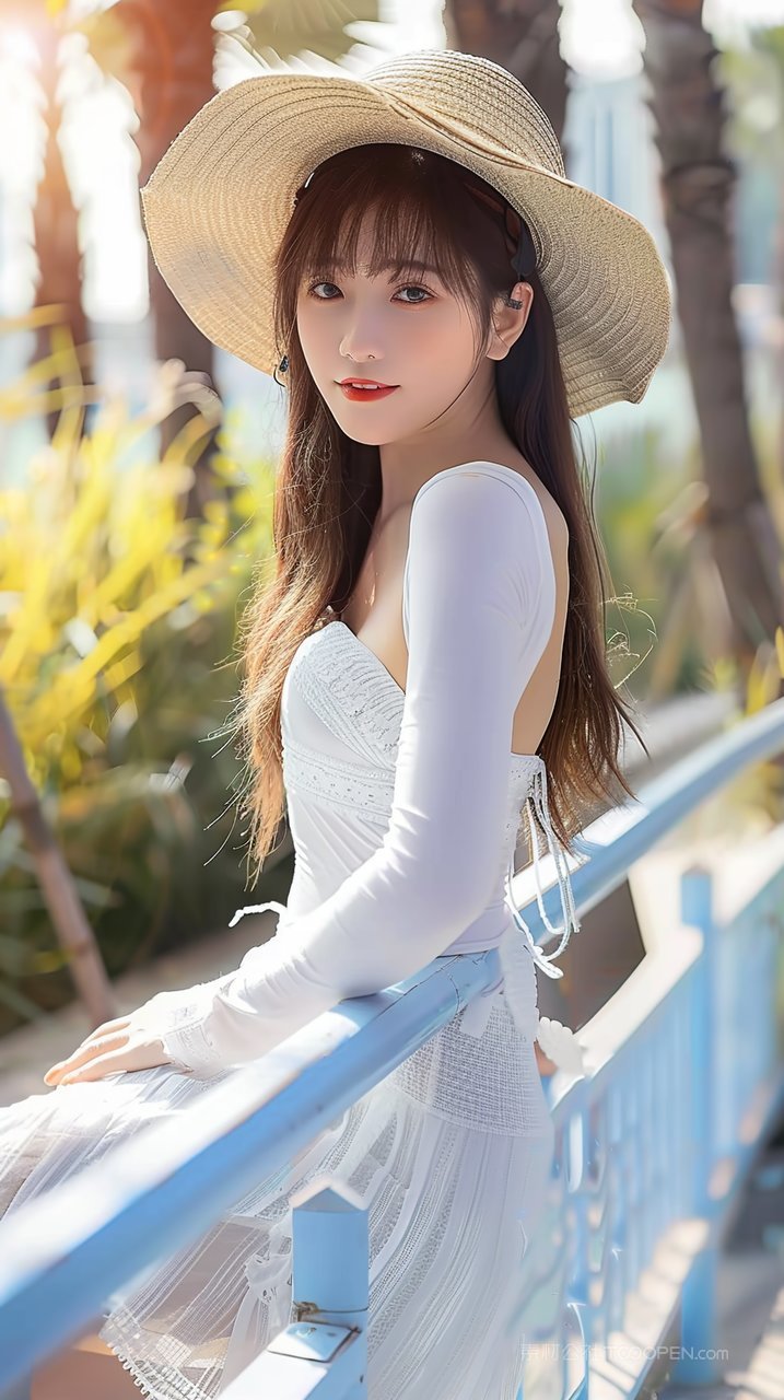 清纯写真年轻女性模特美女甜美少女