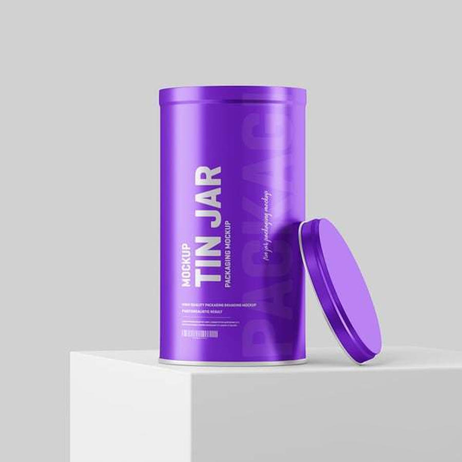茶叶锡罐包装样机