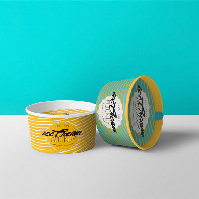 冰淇淋包装样机
