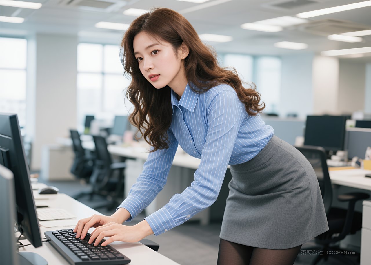 写真丝袜模特性感职业美女美腿短裙女性