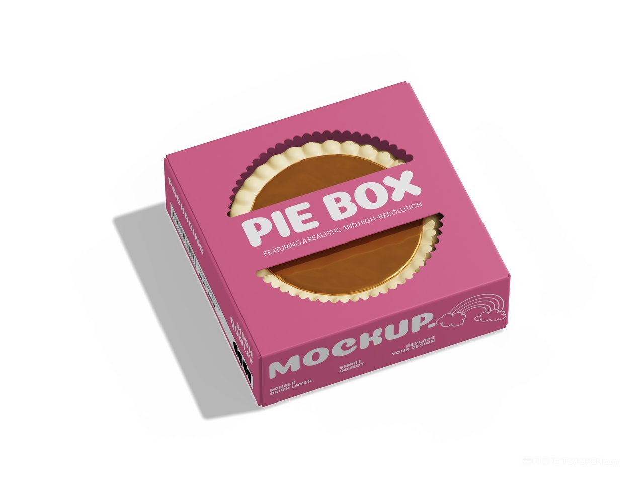 甜品盒包装样机