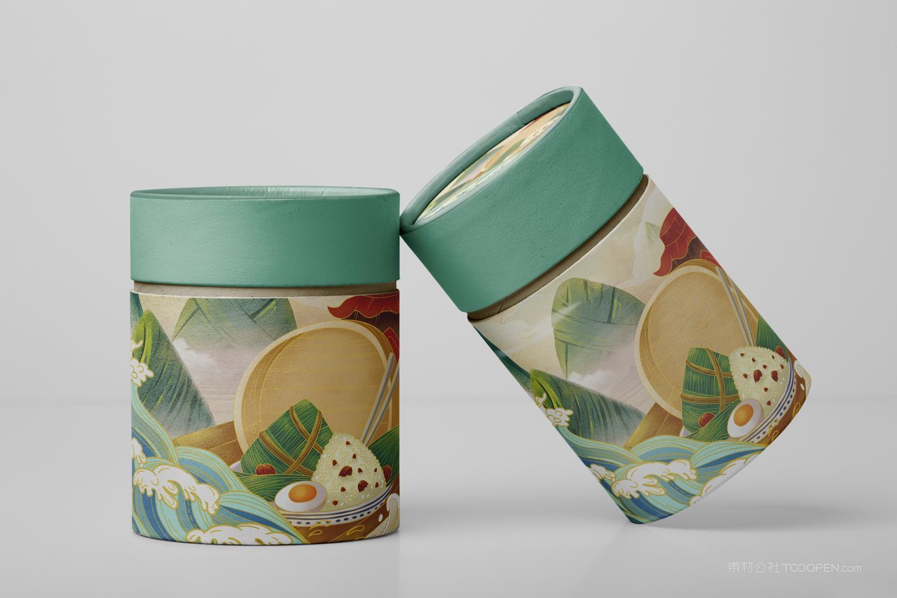 端午节包装样机素材