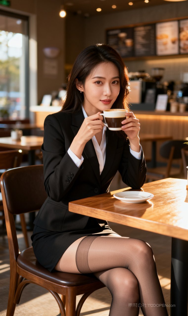 短裙丝袜美女写真苗条长腿女性性感