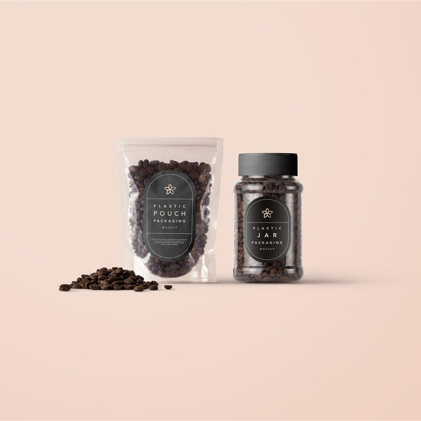 咖啡包装样机模型