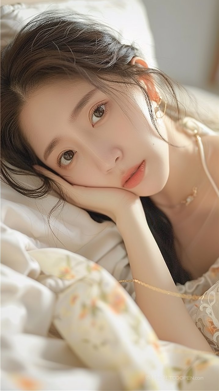 少女写真甜美女性清纯美女模特年轻