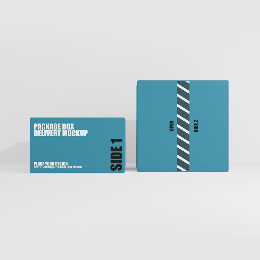 产品包装盒样机