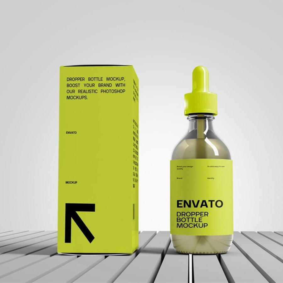 滴管瓶场景样机