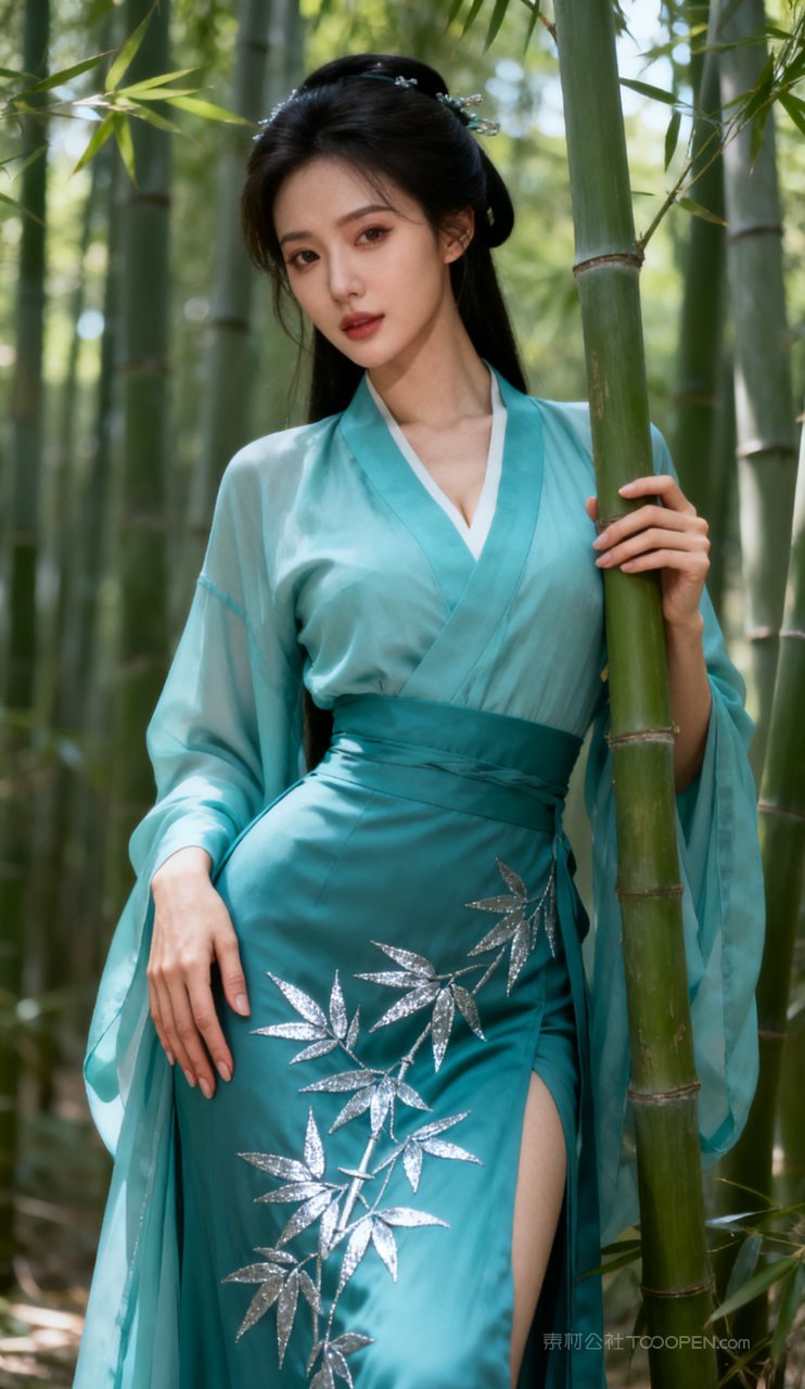 性感古风妩媚美艳美女大胸汉服