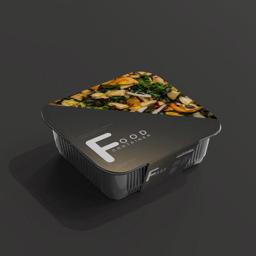 外卖食品保鲜盒样机