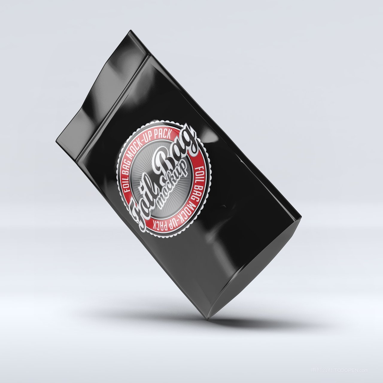 食品塑料包装样机psd