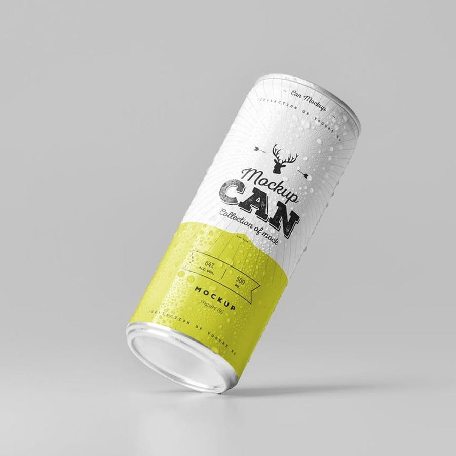 可乐易拉罐样机