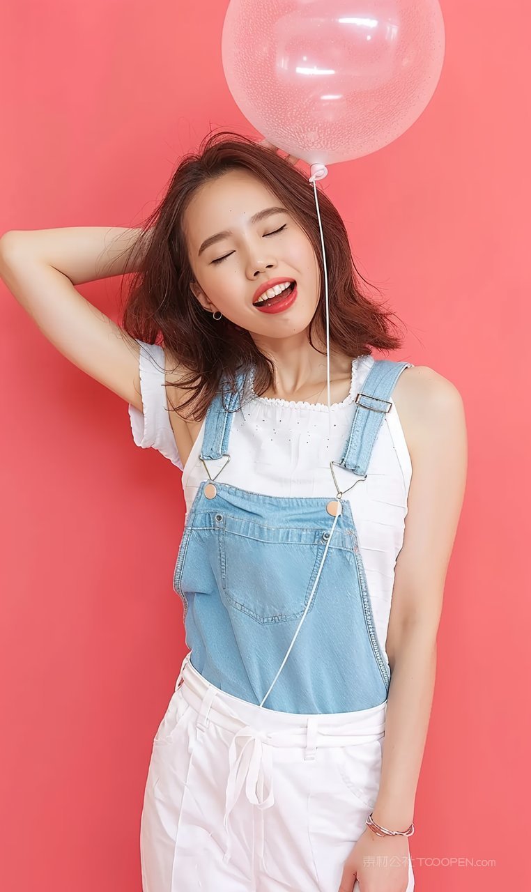 活力气质美发魅力美容盛装美女彩妆女性青春