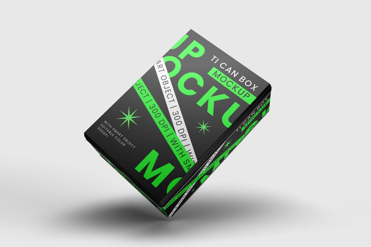 锡罐盒包装样机