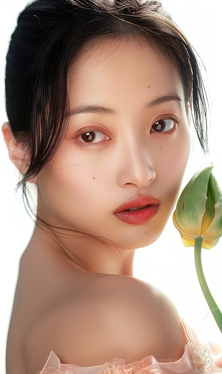 魅力活力彩妆青春美容美发女性美女气质盛装