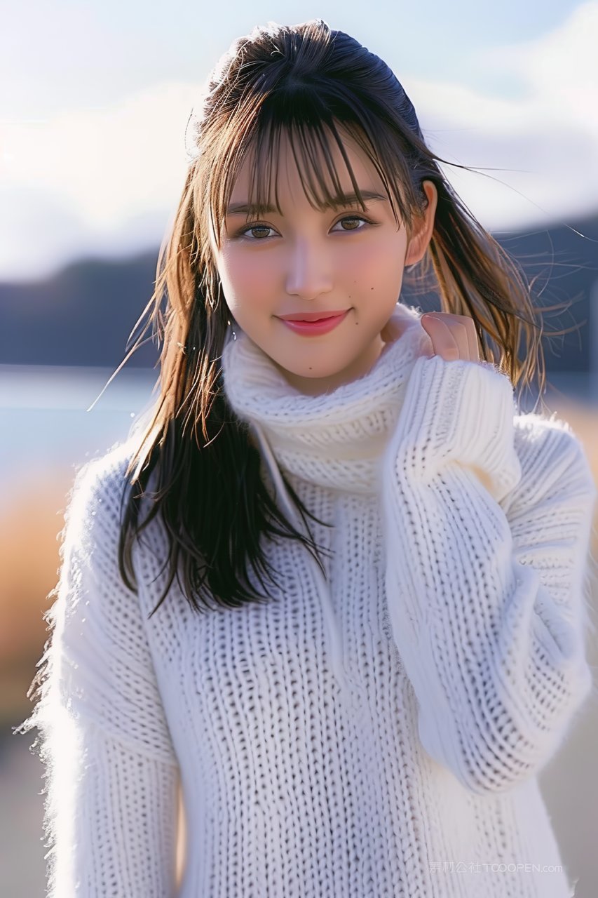 时尚美女美容清纯彩妆女性优美青春魅力年轻