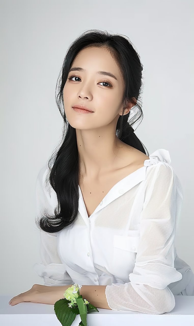 优美美女魅力时尚美容清纯彩妆