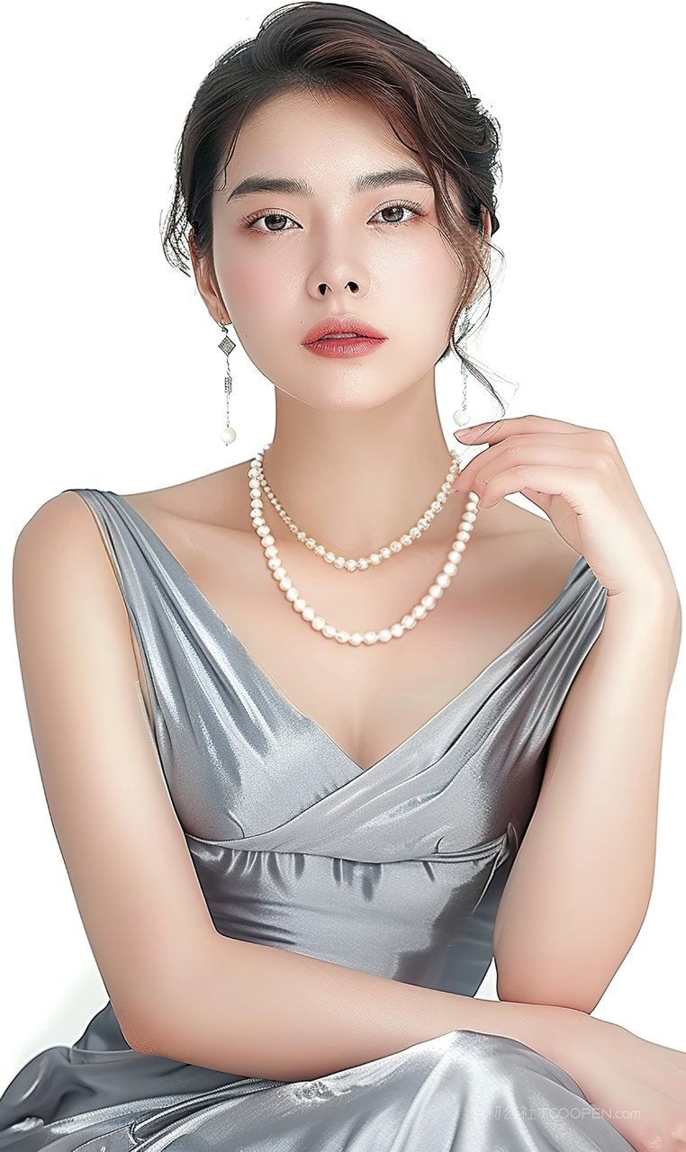 美容美女魅力青春女性美发彩妆活力盛装气质