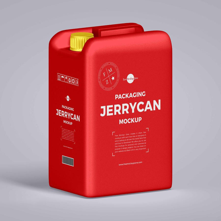 容器桶包装样机