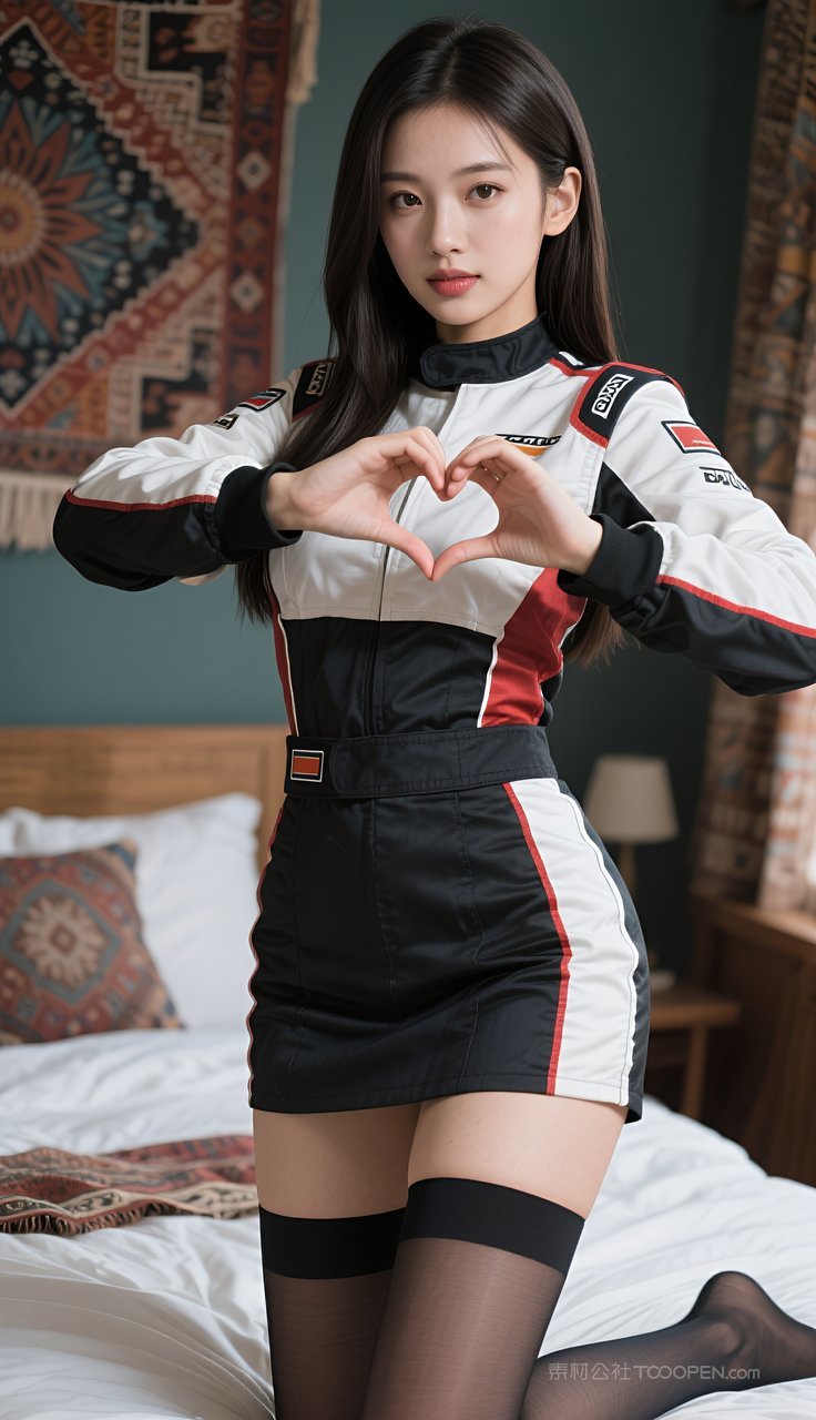 美腿美女模特制服短裙丝袜长腿