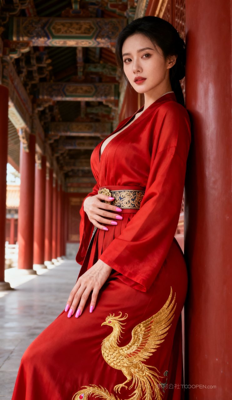 汉服丰腴性感古风美艳美女摄影女性