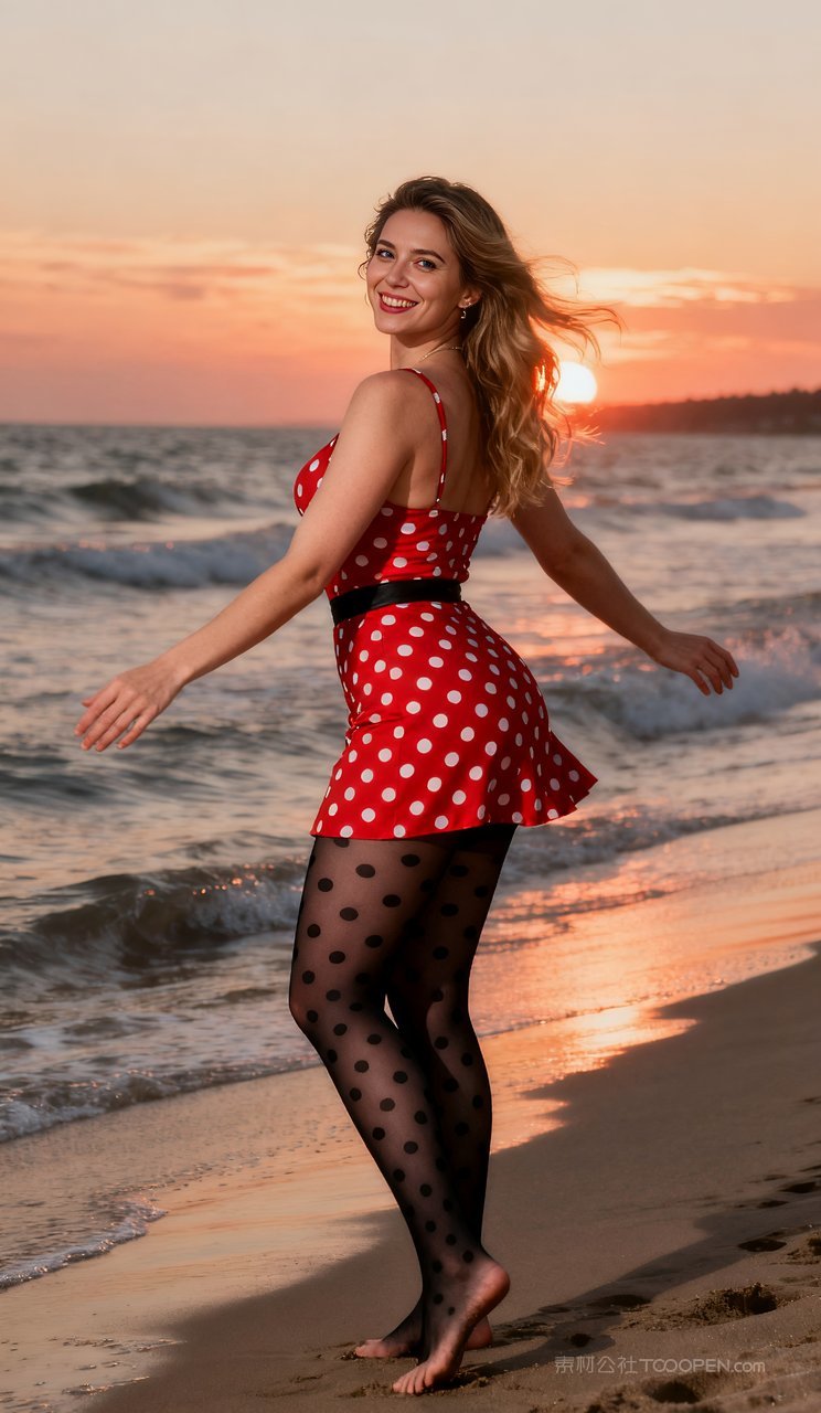 大胸欧美时尚短裙丝袜性感美女美腿