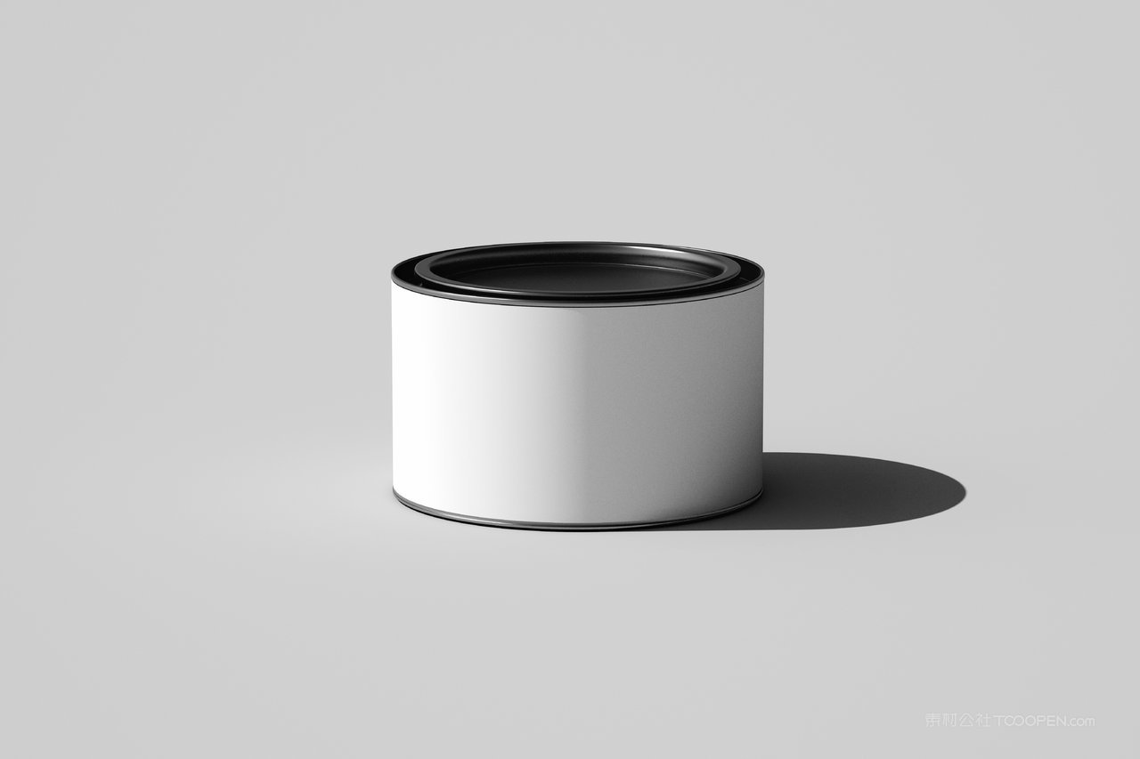 【2205期】简洁极简金属罐头包装展示样机 (6)