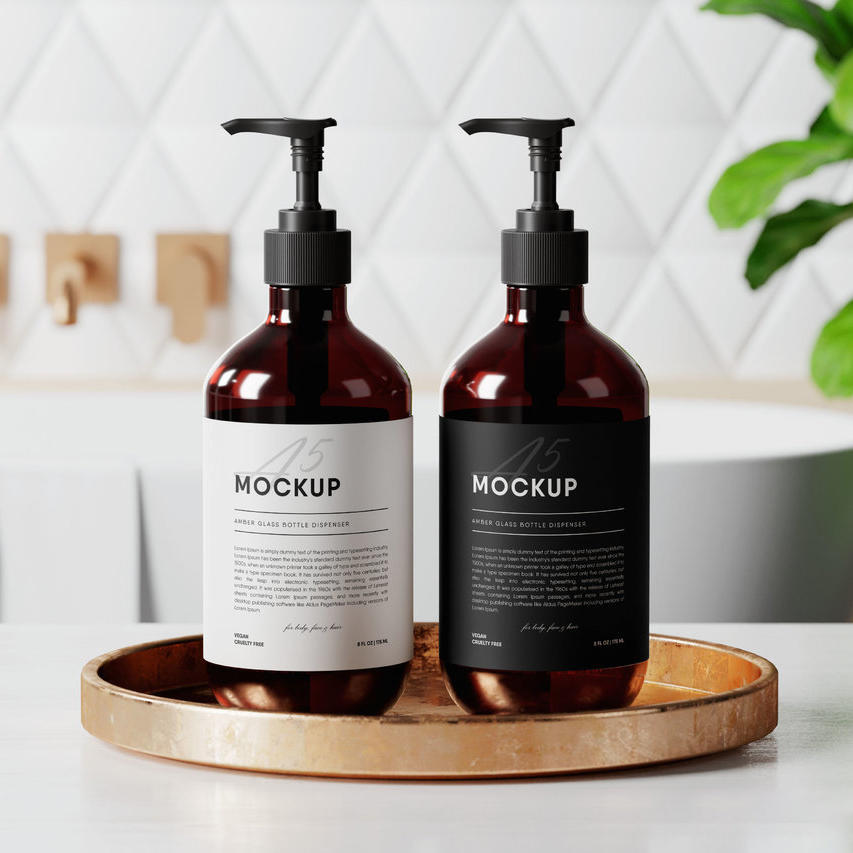 洗发水按压瓶样机