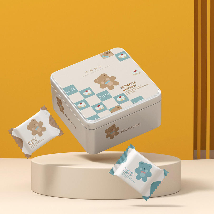 铁盒包装盒样机