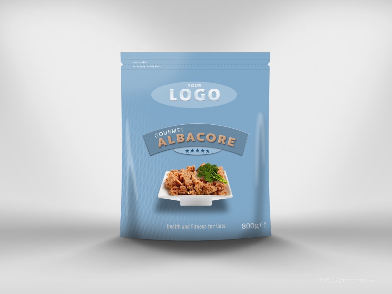 食品塑料包装样机素材