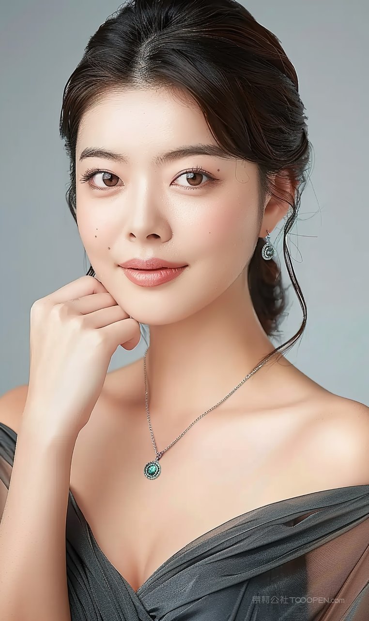 美白彩妆美女少女清纯迷人魅力女性