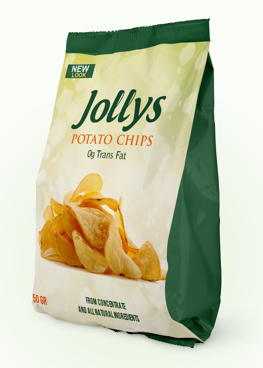 薯片包装样机模板