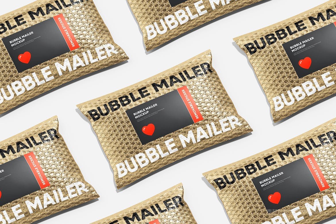 气泡邮寄包裹样机