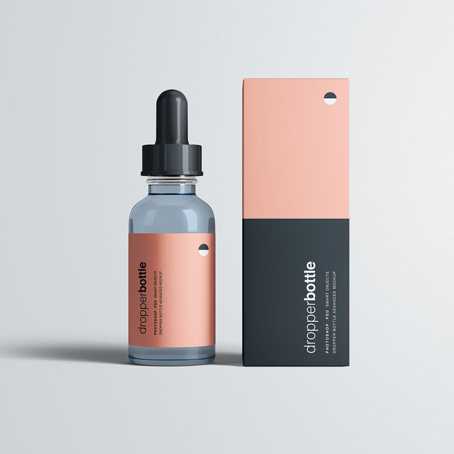 滴管瓶包装样机