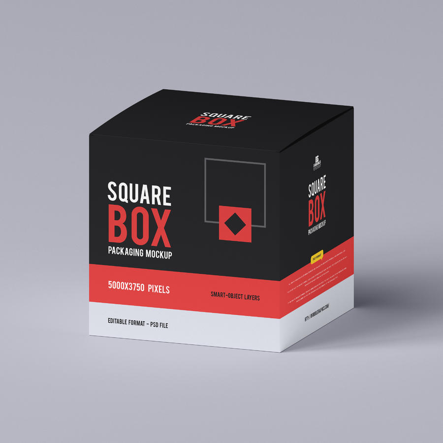 方盒包装样机