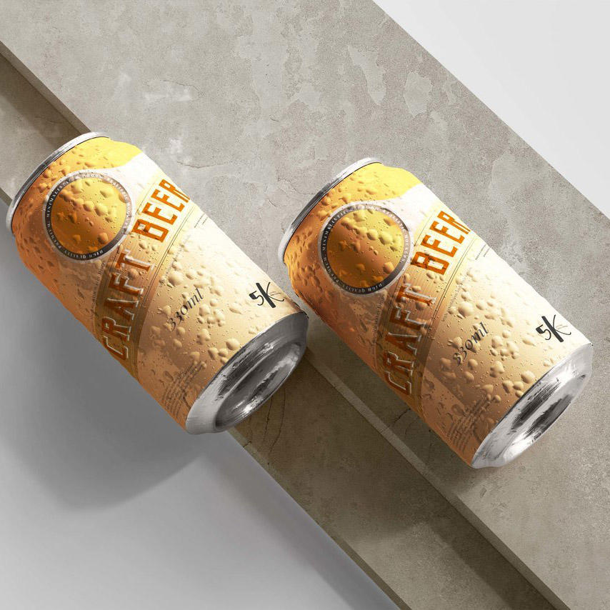 啤酒苏打水易拉罐样机