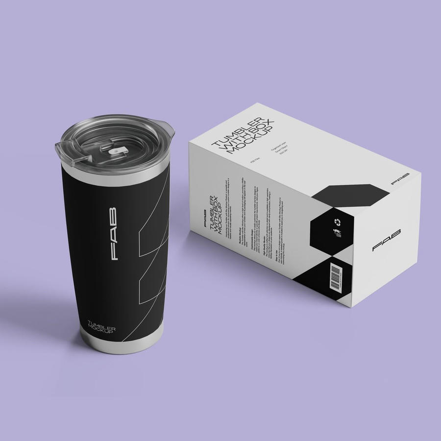 保温杯包装样机