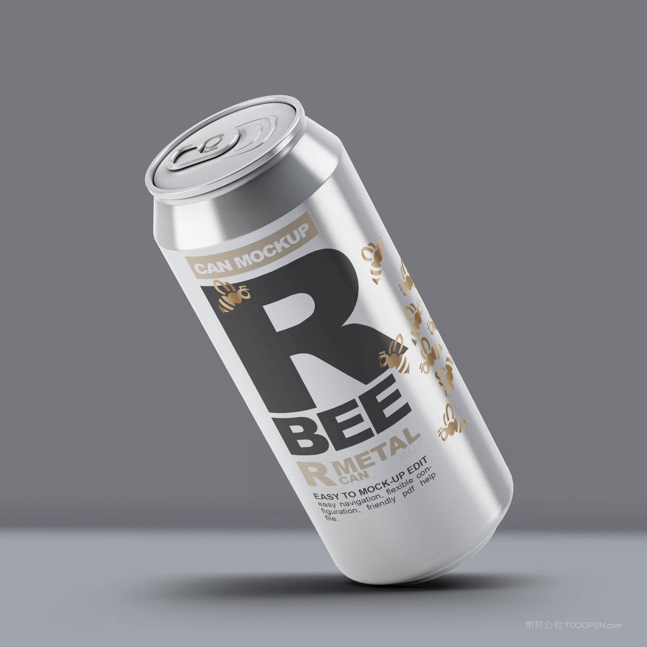 啤酒易拉罐样机