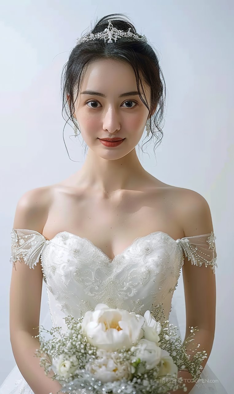 美女女性端庄美容彩妆美白青春时尚高雅魅力