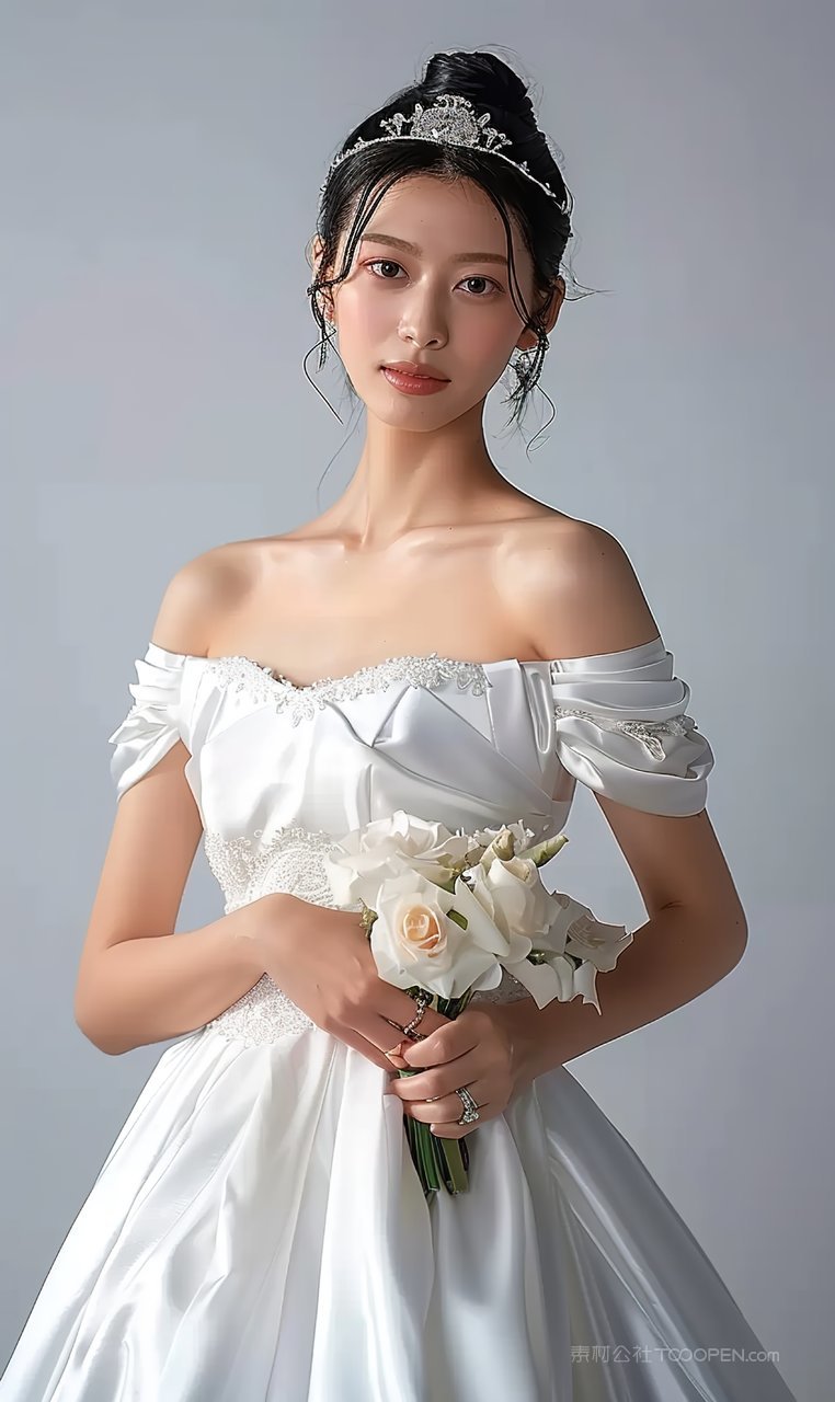 少女时尚清纯魅力青春美容美女彩妆优美活力