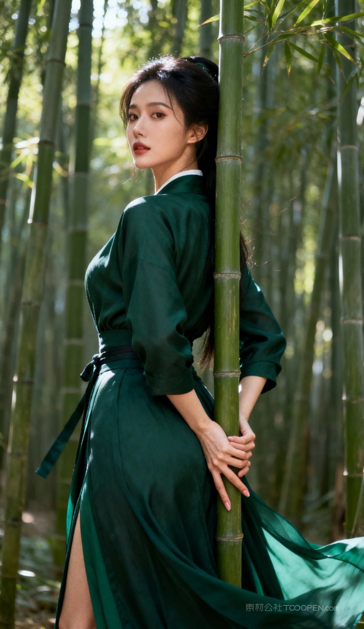 美艳汉服美女丰腴性感古风女性