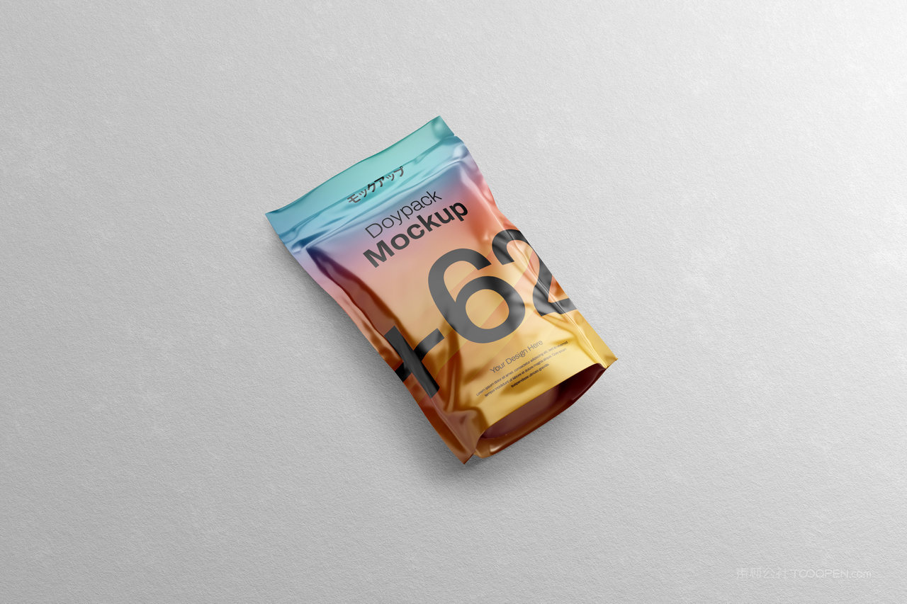 零食包装自立袋样机