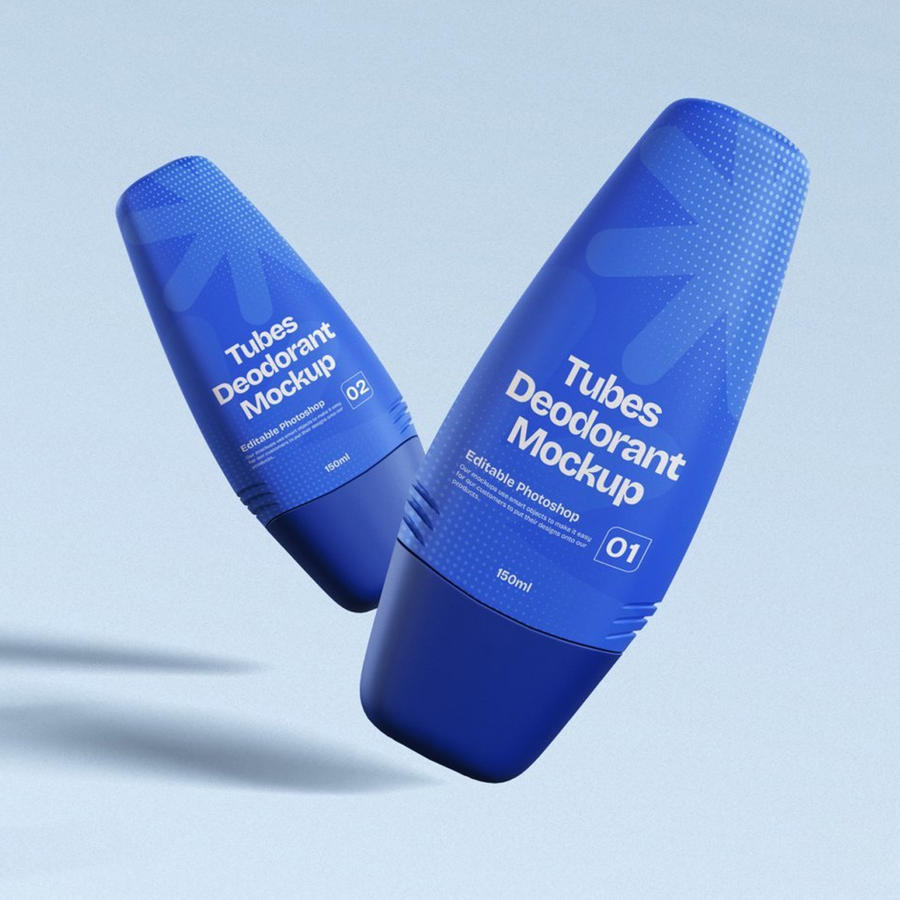 除臭剂包装样机