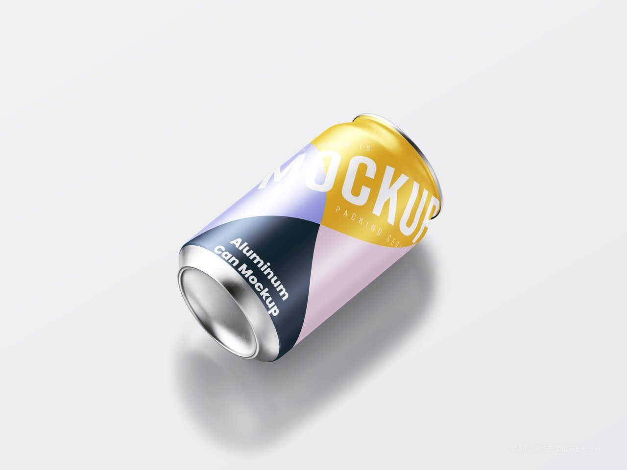 易拉罐样机psd素材模板