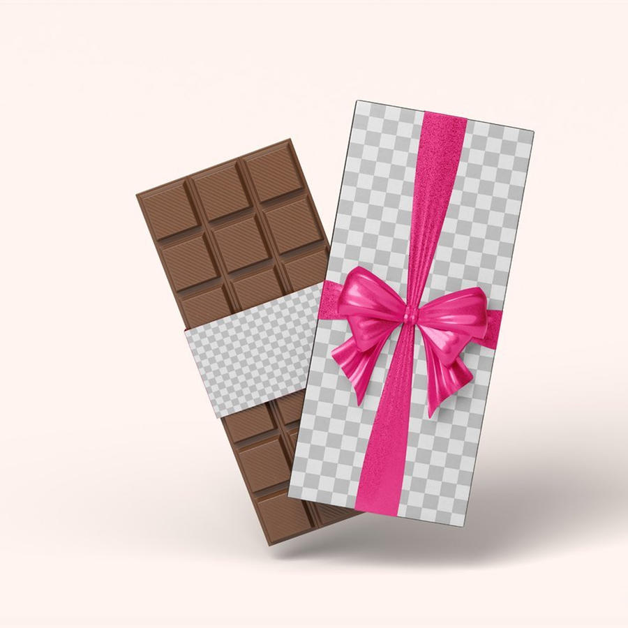 巧克力棒包装样机