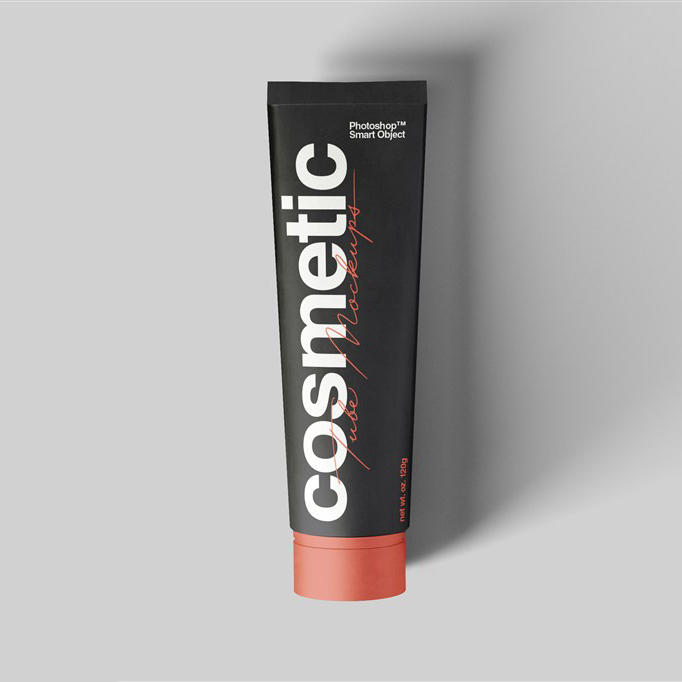 化妆品塑料管状包装样机