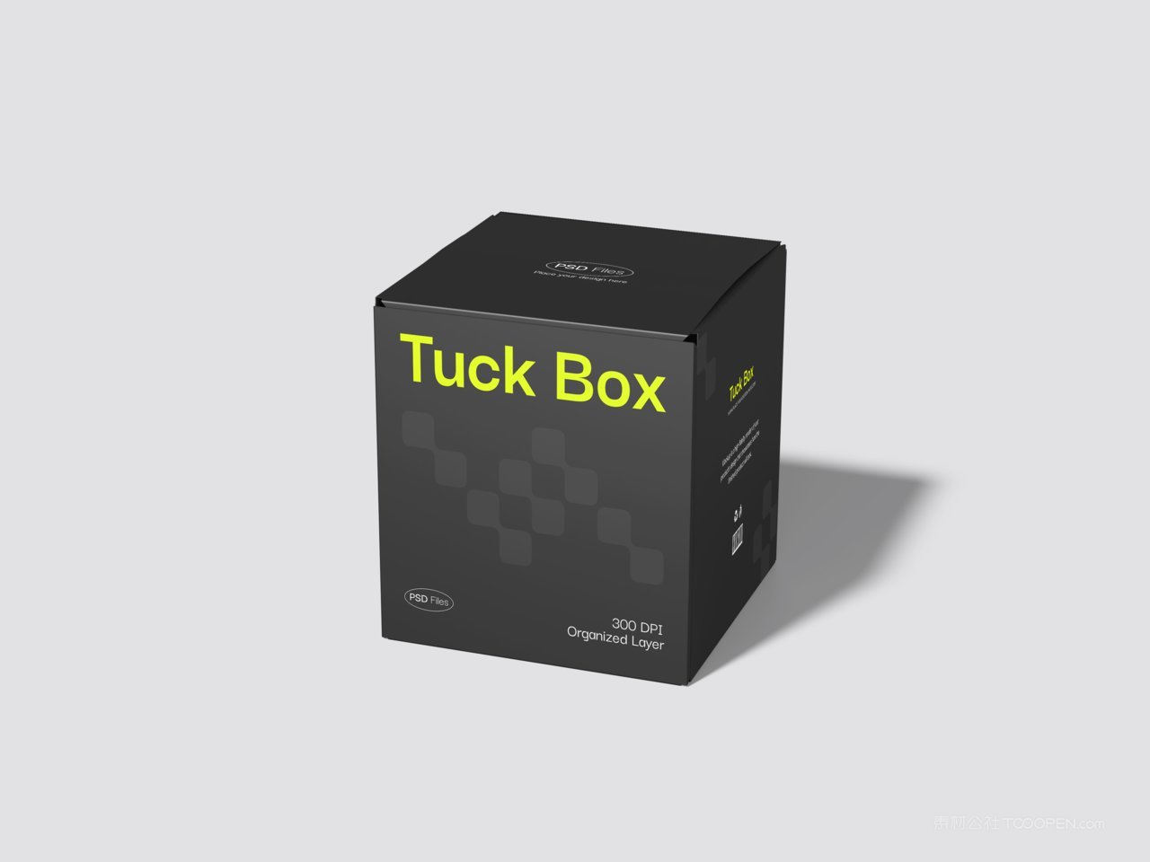 产品纸盒包装样机