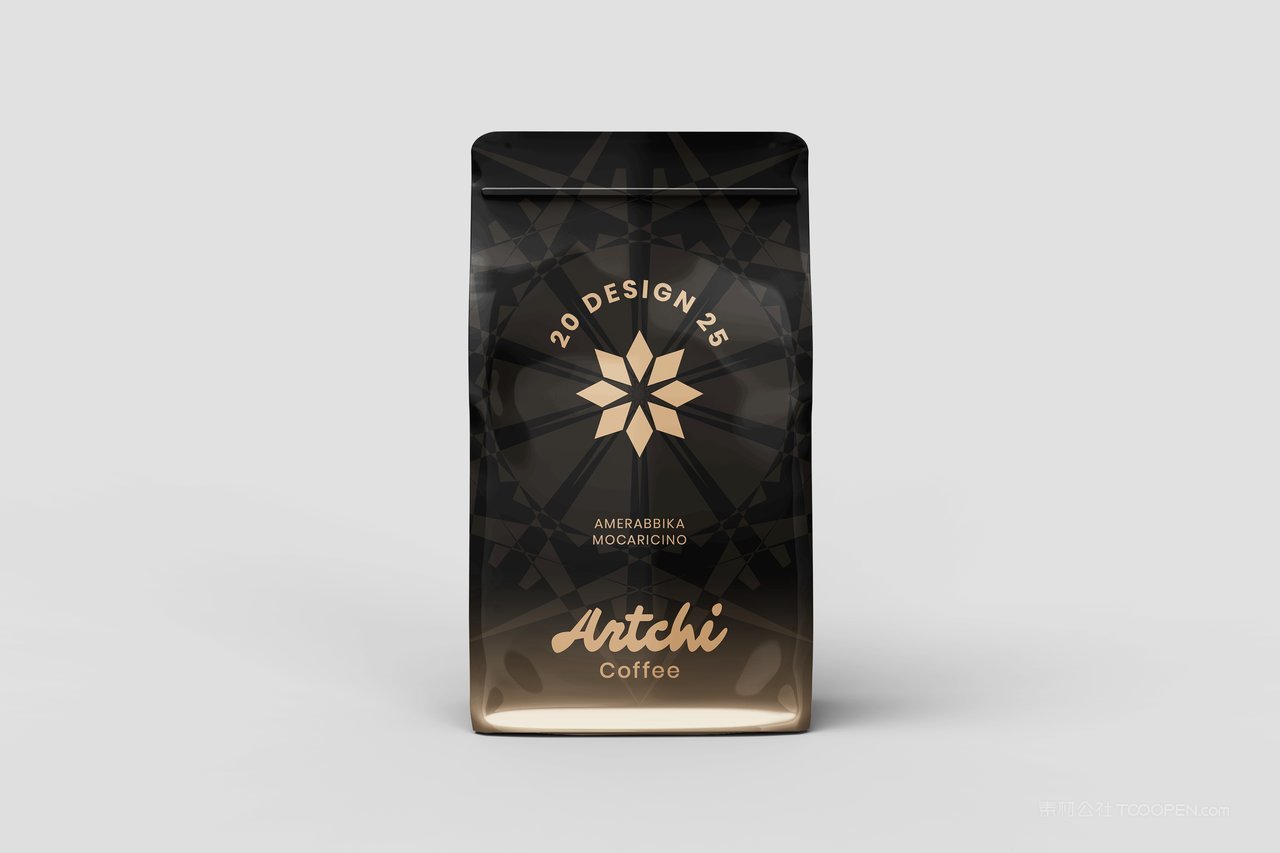 咖啡袋包装样机